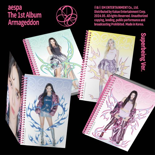 에스파 (aespa) - 정규 1집 [Armageddon] (Superbeing Ver.) 4종 세트