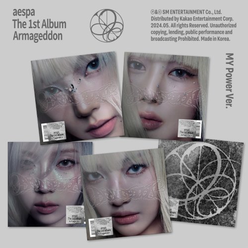 에스파 (aespa) - 정규 1집 [Armageddon] (MY Power Ver.) 5종 세트