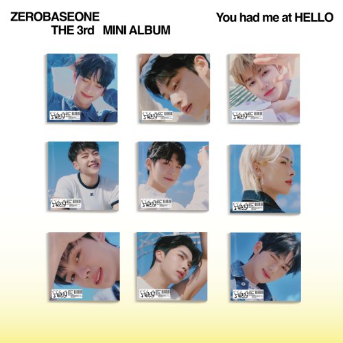 ZEROBASEONE - 미니3집 [You had me at HELLO] (Digipack ver.) 9종 세트