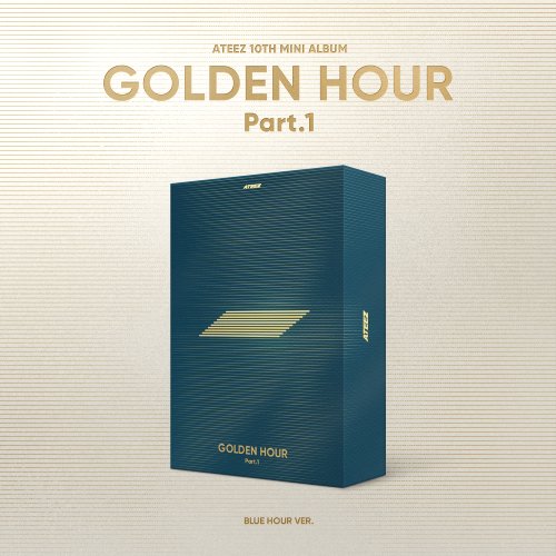 [PHOTOCARD EVENT] ATEEZ(에이티즈) GOLDEN HOUR : Part.1 (BLUE HOUR VER.)