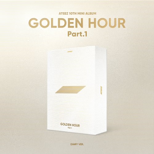 [PHOTOCARD EVENT] ATEEZ(에이티즈) GOLDEN HOUR : Part.1 (DIARY VER.)