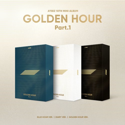 [PHOTOCARD EVENT] ATEEZ(에이티즈) GOLDEN HOUR : Part.1 [3종 세트]