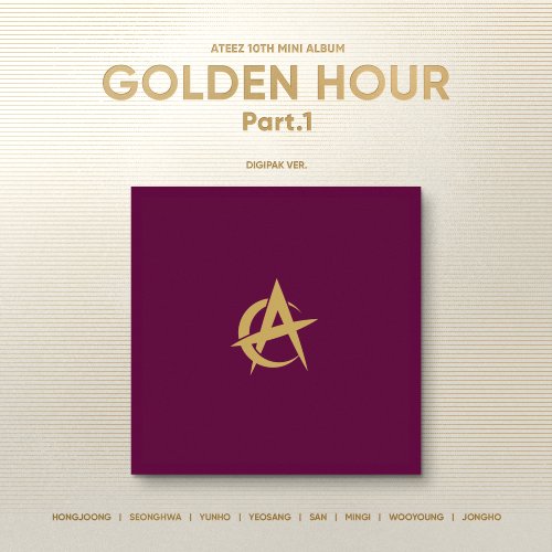 ATEEZ(에이티즈) - GOLDEN HOUR : Part.1 (Digipak VER.)