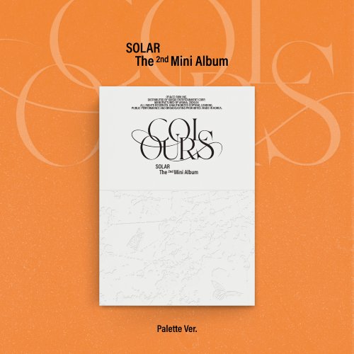 솔라 - 미니 2집 [COLOURS] (Palette Ver.)