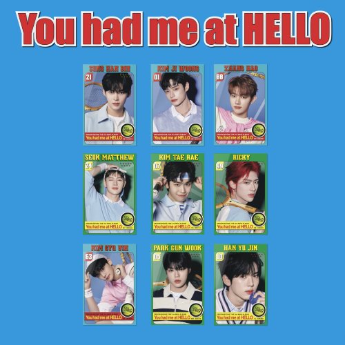 ZEROBASEONE - 미니 3집 [You had me at HELLO] (ZEROSE ver.) [POCAALBUM] 9종 세트