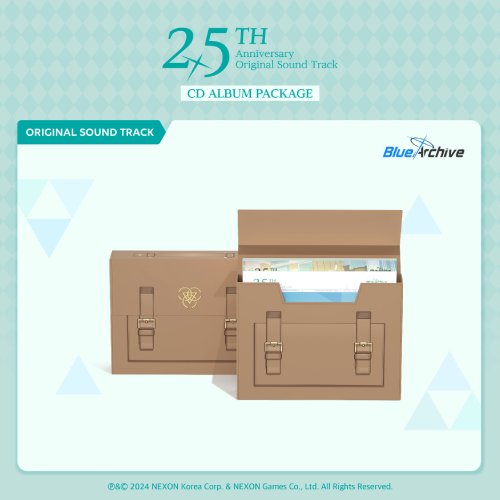 블루 아카이브 2.5 주년 기념 OST [CD 앨범 패키지]