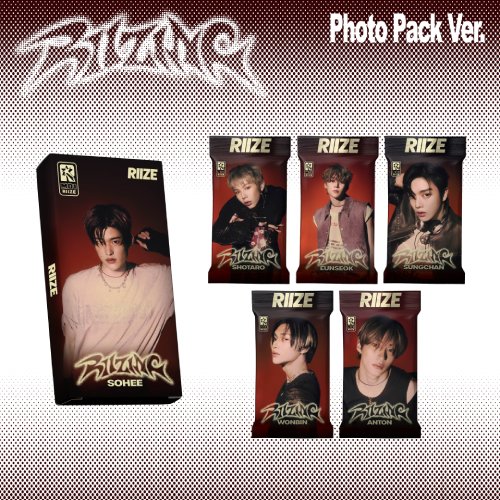 라이즈 (RIIZE) - 미니1집 [RIIZING] (Photo Pack Ver.) (스마트앨범) 랜덤