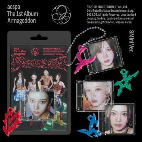 에스파 (aespa) - 정규 1집 [Armageddon] (SMini Ver.) 4종 세트