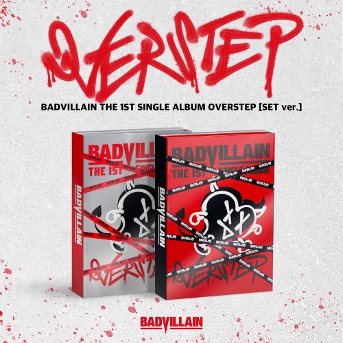 배드빌런 (BADVILLAIN) - 싱글 1집 [OVERSTEP] 2종 세트