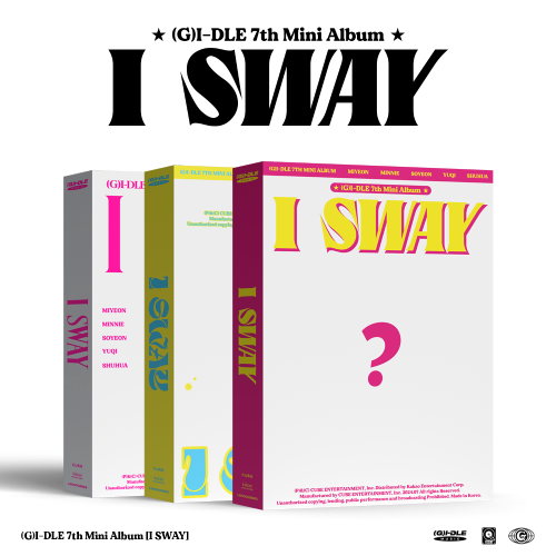 (여자)아이들 - 미니 7집 [I SWAY] 3종 세트