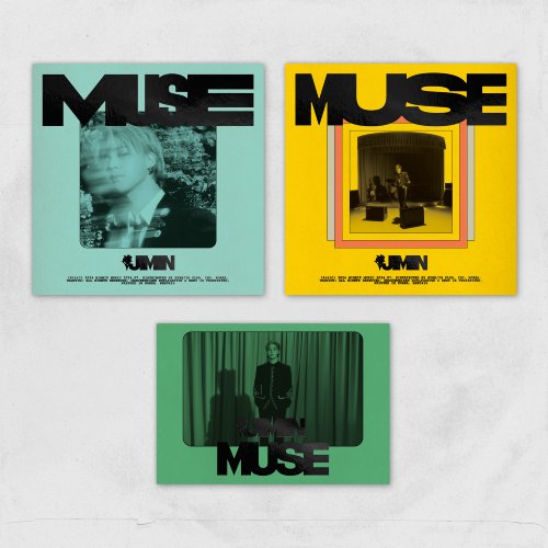 지민 - MUSE (일반반 2종 + 위버스반 1종 세트)