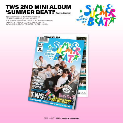TWS (투어스) - 미니 2집 [SUMMER BEAT!] (Weverse Albums ver.)