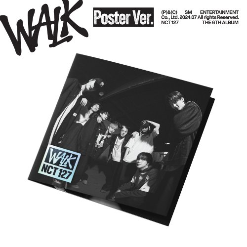 엔시티 127 (NCT 127) - 정규 6집 [WALK] (Poster Ver.)