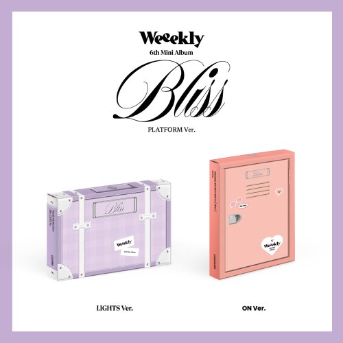 위클리 (WEEEKLY) - 미니 6집 [Bliss] (Platform Ver.) 2종 세트
