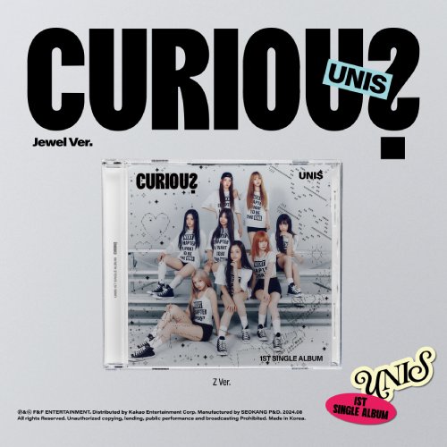 UNIS (유니스) - 싱글 1집 [CURIOUS] (Jewel Ver.)