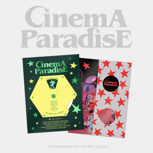 제로베이스원 (ZEROBASEONE) - 미니 4집 [CINEMA PARADISE] (2종 세트)
