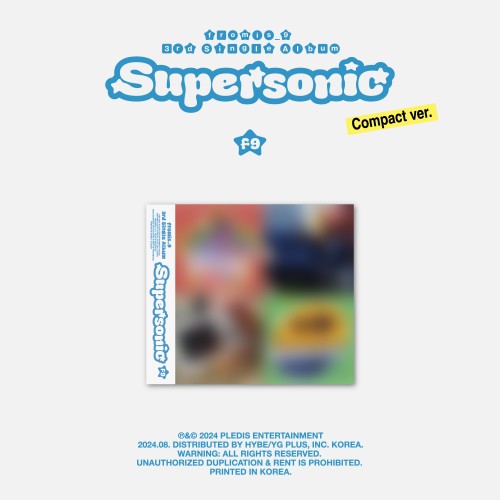 프로미스나인 (fromis_9) - 3rd Single Album 'Supersonic' Compact ver. (랜덤)
