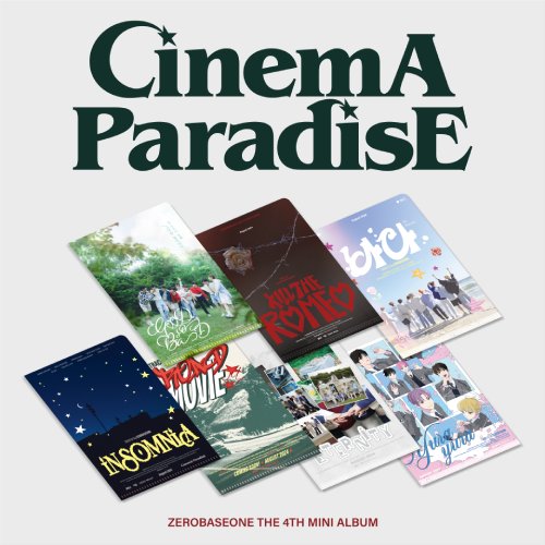 제로베이스원 (ZEROBASEONE) - CINEMA PARADISE (ZEROSE ver.) 7종 세트