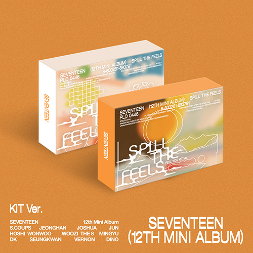 세븐틴 (SEVENTEEN) - SEVENTEEN 12th Mini Album \'SPILL THE FEELS\' (KiT Ver.)