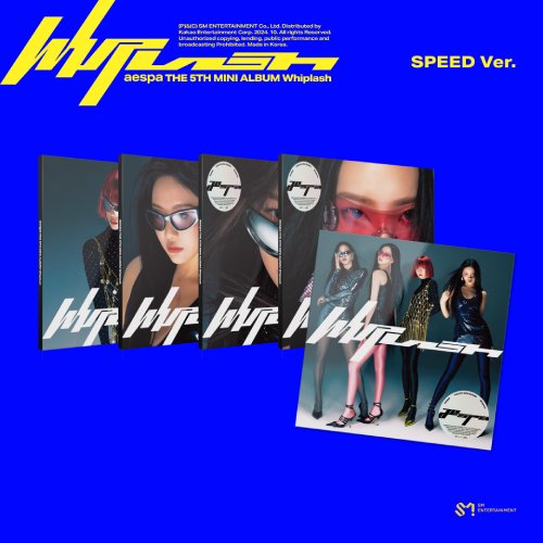 에스파 (aespa) - 미니 5집 [Whiplash] (SPEED Ver.) 5종 세트