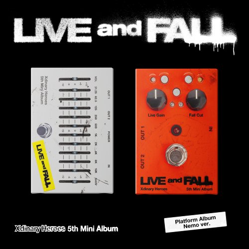 엑스디너리 히어로즈 (Xdinary Heroes) - 미니 5집 [LIVE and FALL] 플랫폼