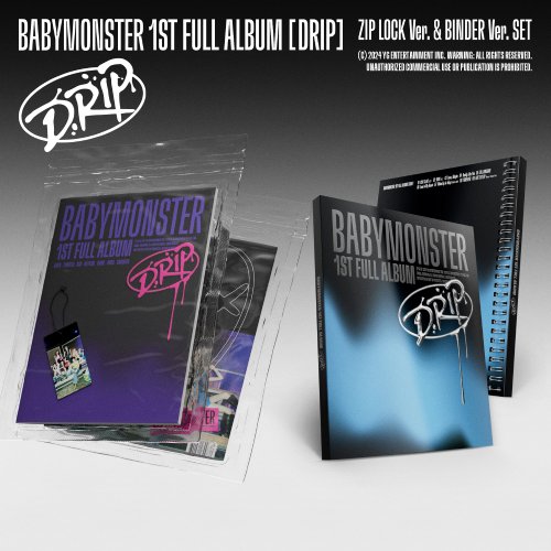 베이비몬스터 (BABYMONSTER) - 1st FULL ALBUM [DRIP] (2종 세트)