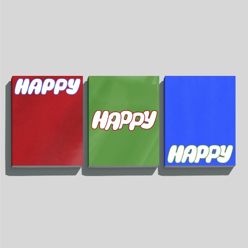 진 - Jin 1st Solo Album 'Happy' [3종 세트]
