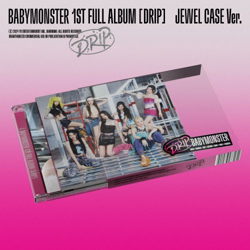 베이비몬스터 (BABYMONSTER) - 1st FULL ALBUM [DRIP] JEWEL CASE Ver.