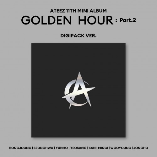 ATEEZ(에이티즈) - [GOLDEN HOUR : Part.2] [Digipak VER.] (8종 중 1종 랜덤)