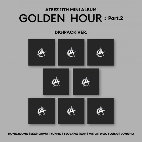 ATEEZ(에이티즈) - [GOLDEN HOUR : Part.2][Digipak VER.] (8종 세트)