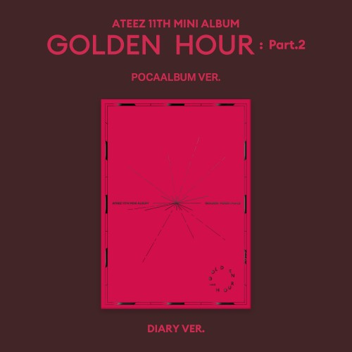 ATEEZ(에이티즈) - [GOLDEN HOUR : Part.2][POCAALBUM VER.] (Diary Ver.)