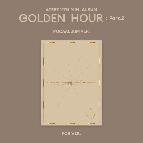 ATEEZ(에이티즈) - [GOLDEN HOUR : Part.2][POCAALBUM VER.] (For Ver.)