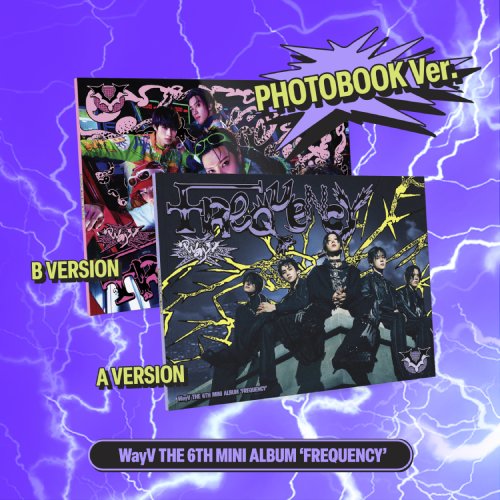 웨이션브이 (WayV) - 미니 6집 [FREQUENCY] (Photobook Ver.) 2종 세트