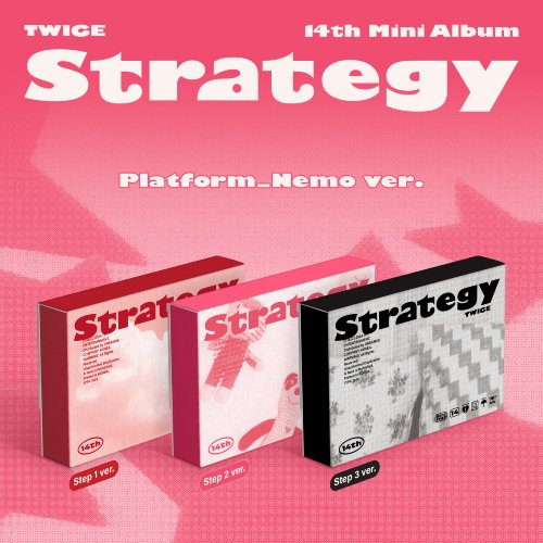 트와이스 (TWICE) - 미니 14집 [STRATEGY] (Platform_Nemo ver)