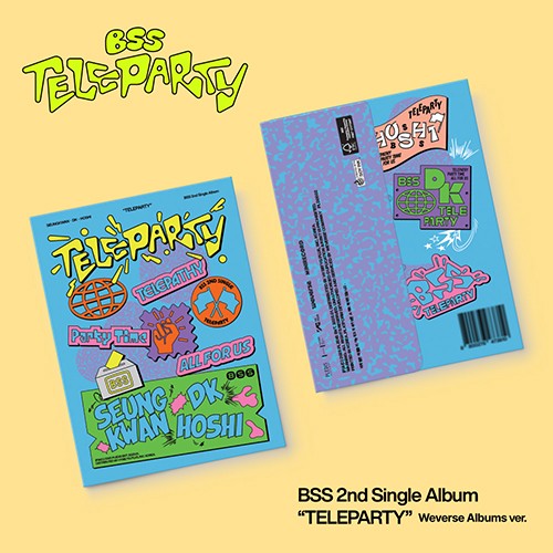 부석순 (SEVENTEEN) - 2nd Single Album ‘TELEPARTY’ (Weverse Albums ver.)