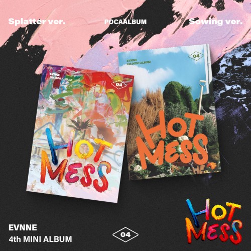 이븐 (EVNNE) - 미니4집 [HOT MESS] (POCA Ver.) 2종 세트