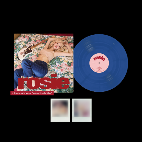 로제(ROSÉ) - ROSÉ first studio album ‘rosie’ vinyl (vampirehollie edition blue)