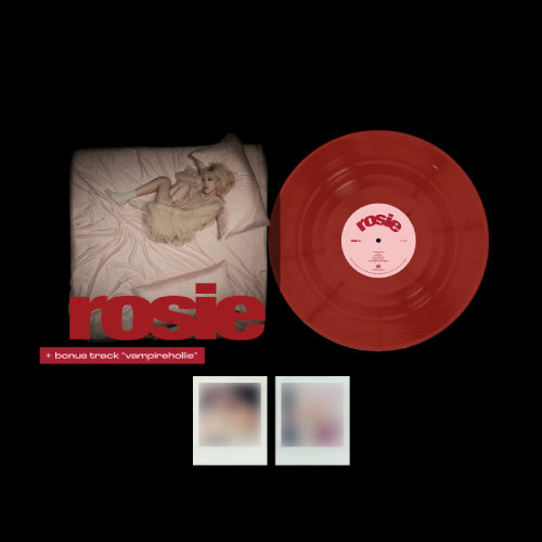 로제(ROSÉ) - ROSÉ first studio album ‘rosie’ vinyl (vampirehollie edition red)