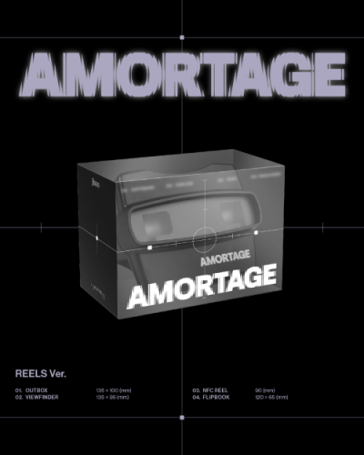 지수 (JISOO) - Mini Album [AMORTAGE] REELS Ver