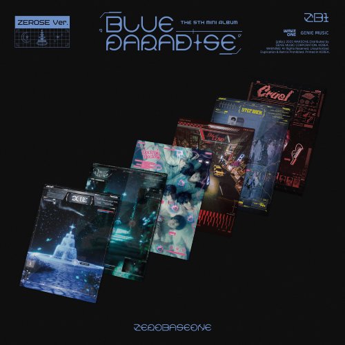 제로베이스원 (ZEROBASEONE) - 미니5집 [BLUE PARADISE] ZEROSE Ver. (랜덤)
