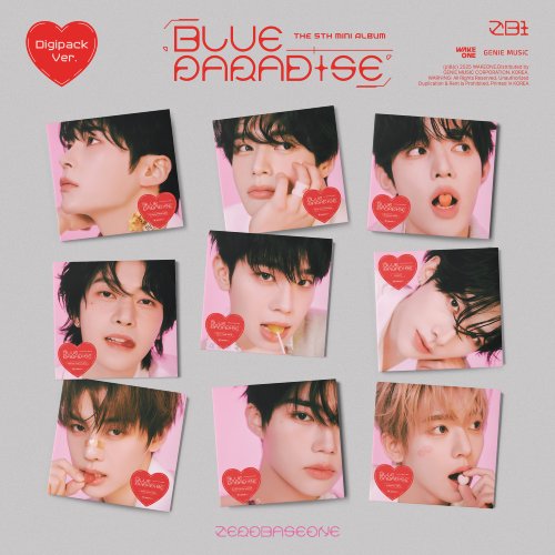 제로베이스원 (ZEROBASEONE) - 미니5집 [BLUE PARADISE] Digipack Ver. (랜덤)