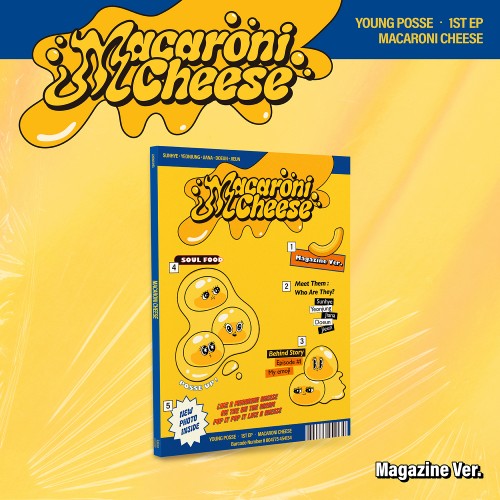 YOUNG POSSE (영파씨) - EP [MACARONI CHEESE] (Magazine Ver.)