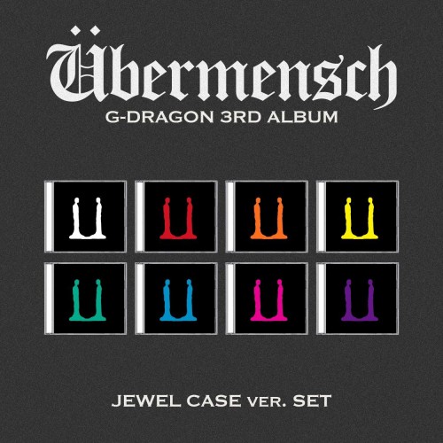 지드래곤 (G-DRAGON) - 3RD ALBUM [Übermensch] JEWEL ver.SET