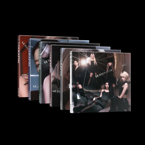 르세라핌 (LE SSERAFIM) - 5th Mini Album \'HOT\' (COMPACT ver.) 6종 세트