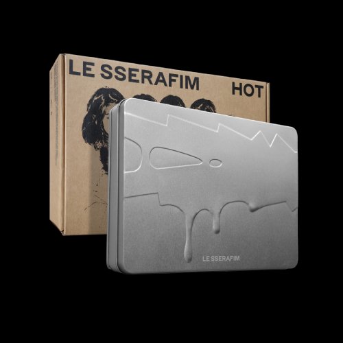 르세라핌 (LE SSERAFIM) - 5th Mini Album \'HOT\' (TIN CASE ver.)