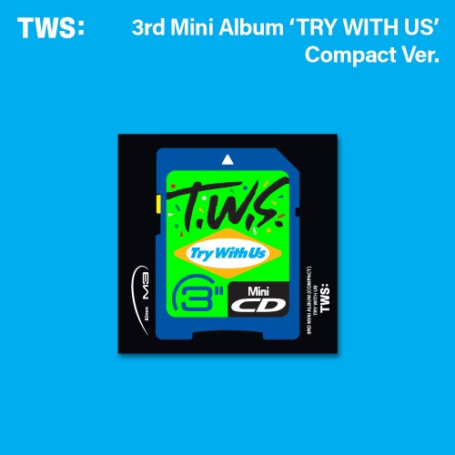 투어스 (TWS) -3rd Mini Album ‘TRY WITH US’ (Compact Ver.) 7종 세트