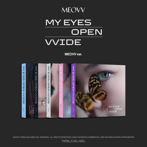 MEOVV (미야오) - 1st EP ALBUM \'MY EYES OPEN VVIDE\' (MEOVV ver.) 랜덤