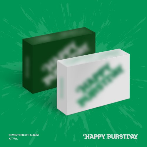 세븐틴 (SEVENTEEN) - 5th Album \'HAPPY BURSTDAY\' ( KiT Ver.) 2종 세트