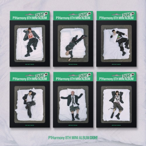 피원하모니 (P1Harmony) - 미니 8집 [DUH!] H Ver. (Compact) 6종 세트