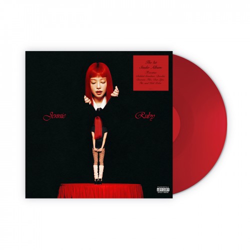제니 (JENNIE) - The 1st Studio Album [Ruby Vinyl] (Unsigned)